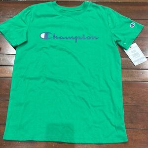 Champion Green Short Sleeve Tee